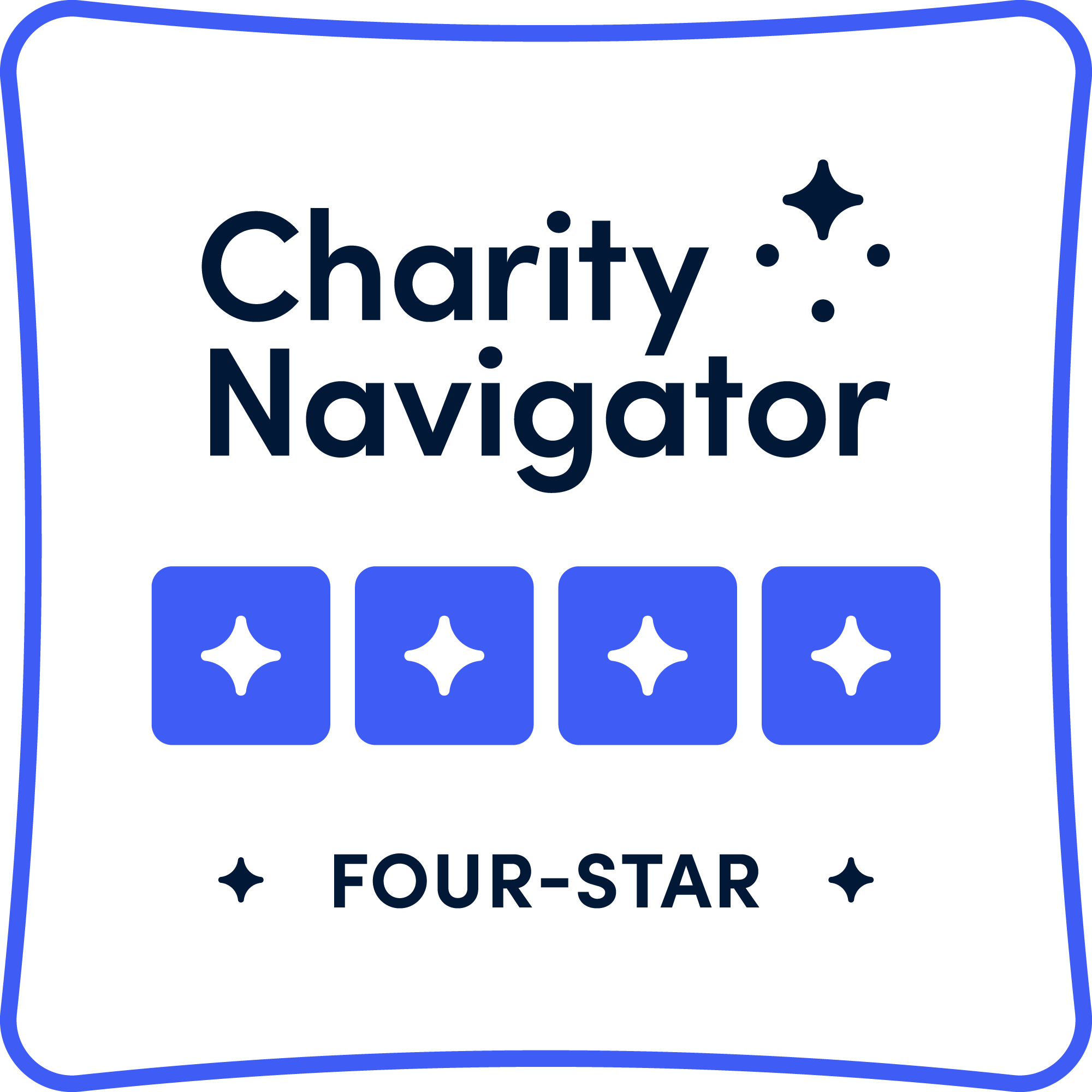 Charity Navigator 4 star rating